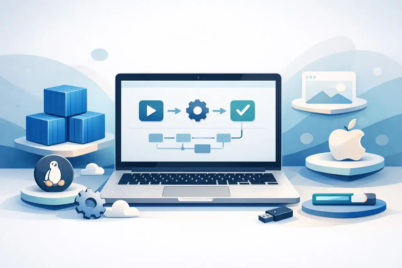 n8n 安裝策略章節開場插畫