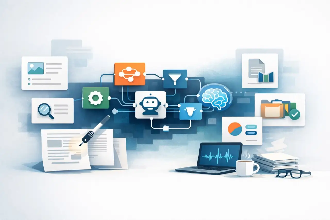 n8n OpenAI 實作章節開場插畫