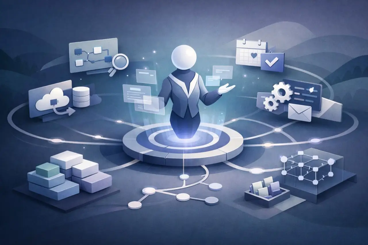 n8n Agent 基礎章節開場插畫